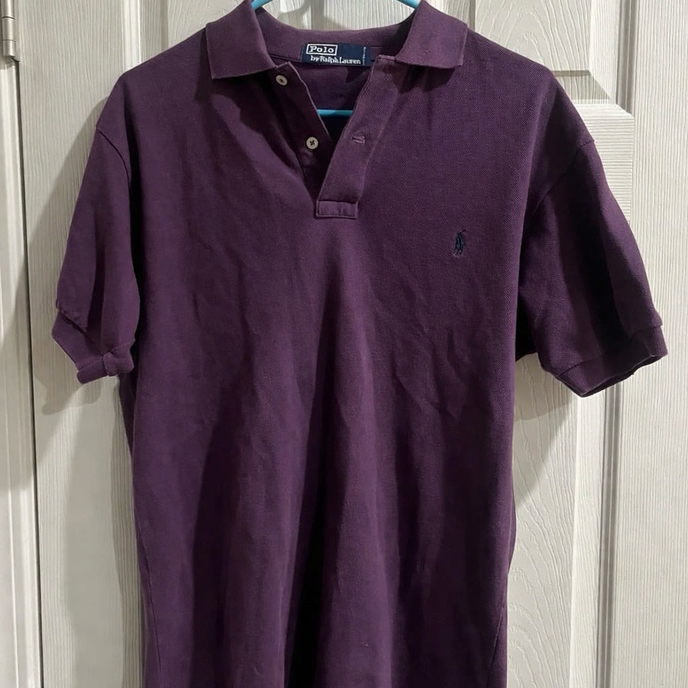 Ralph Lauren Men's Deep Purple Polo Shirt